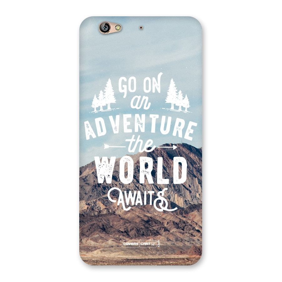 Adventure World Back Case for Gionee S6