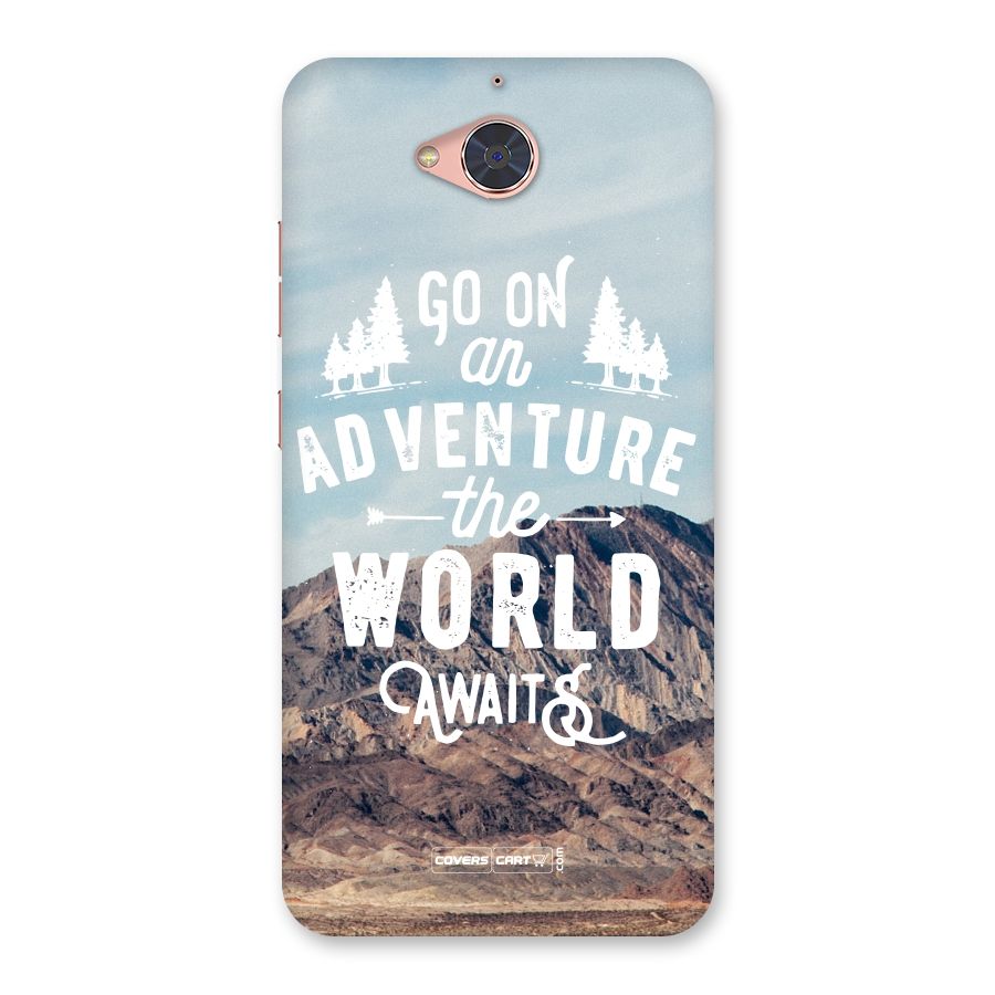 Adventure World Back Case for Gionee S6 Pro