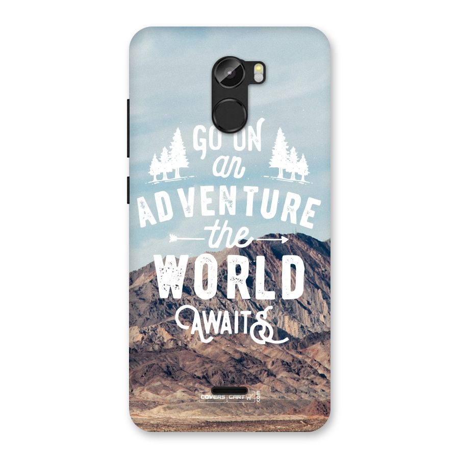 Adventure World Back Case for Gionee X1