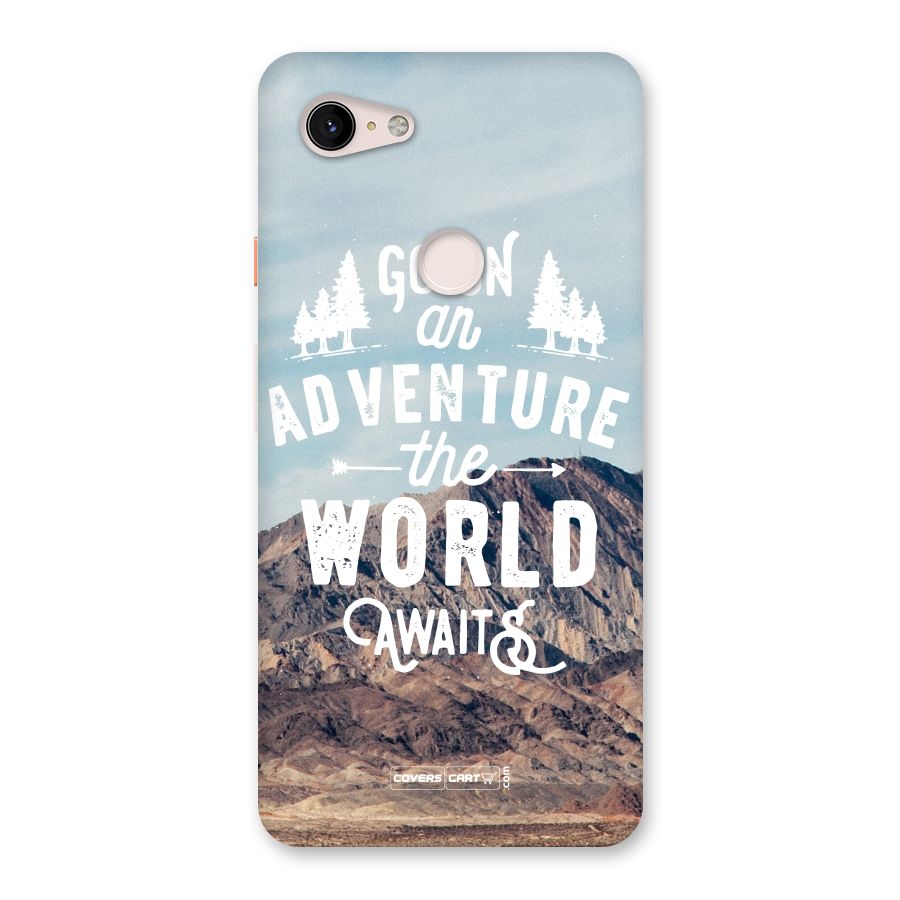 Adventure World Back Case for Google Pixel 3 XL