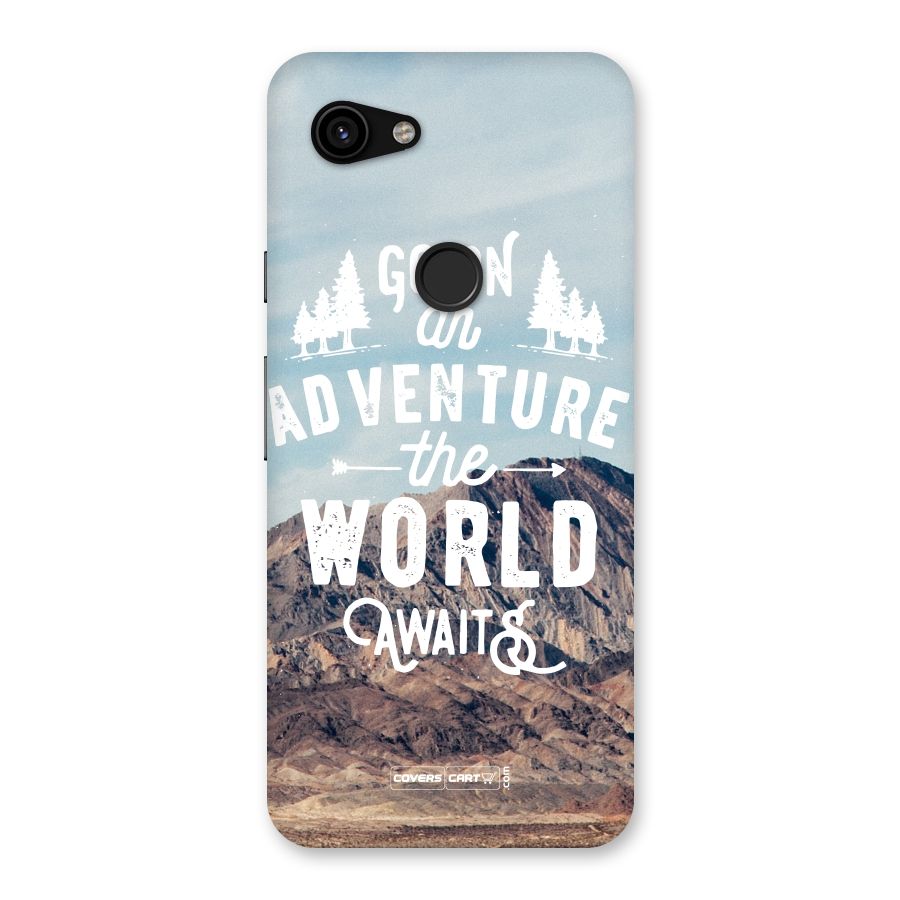 Adventure World Back Case for Google Pixel 3a