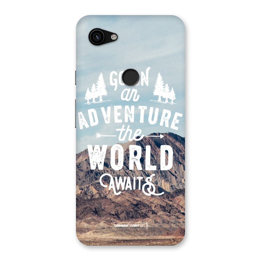 Adventure World Back Case for Google Pixel 3a XL