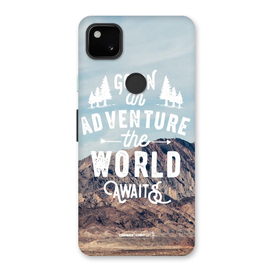 Adventure World Back Case for Google Pixel 4a
