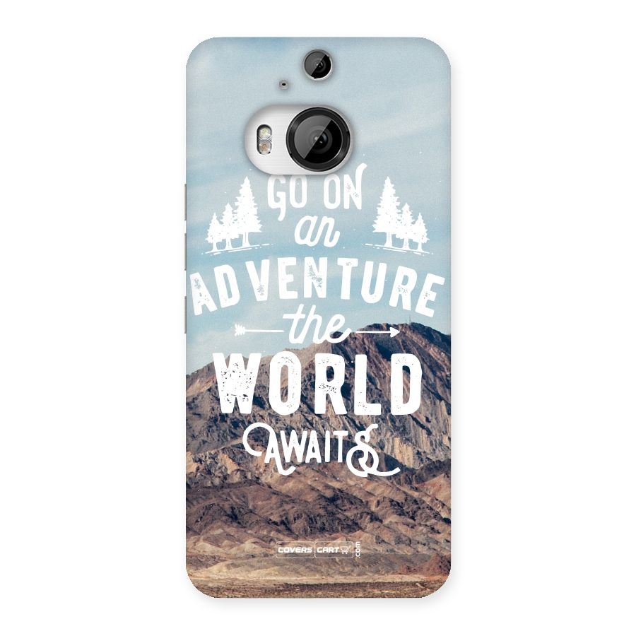 Adventure World Back Case for HTC One M9 Plus