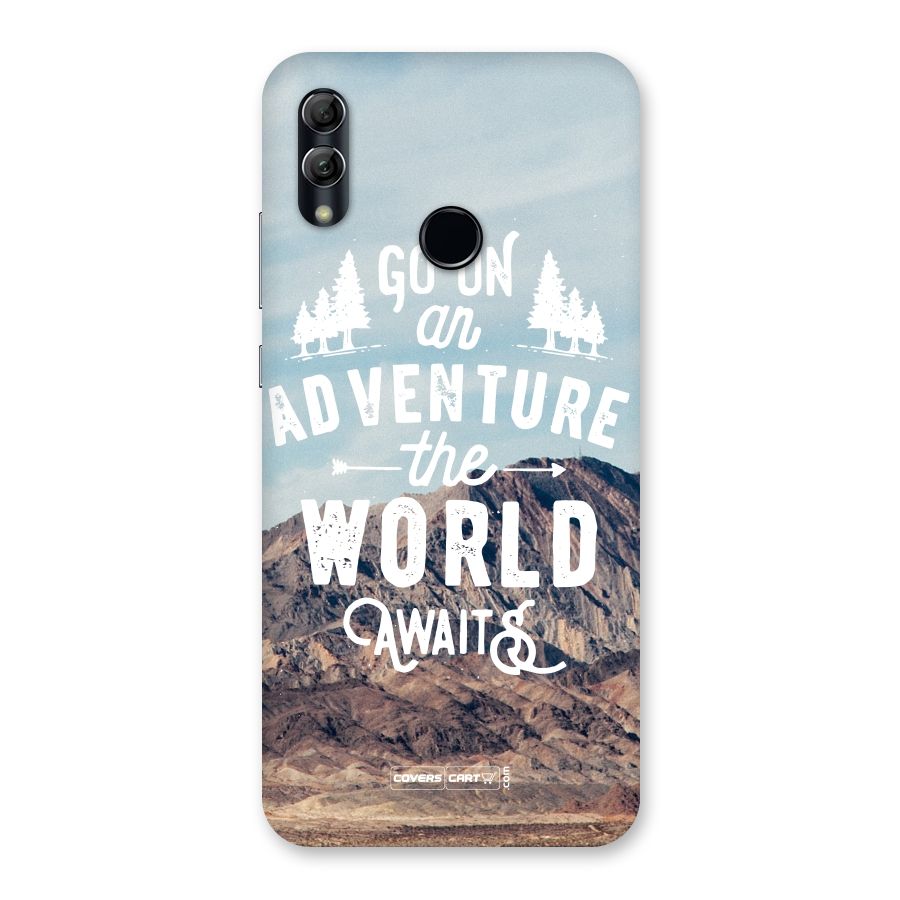Adventure World Back Case for Honor 10 Lite