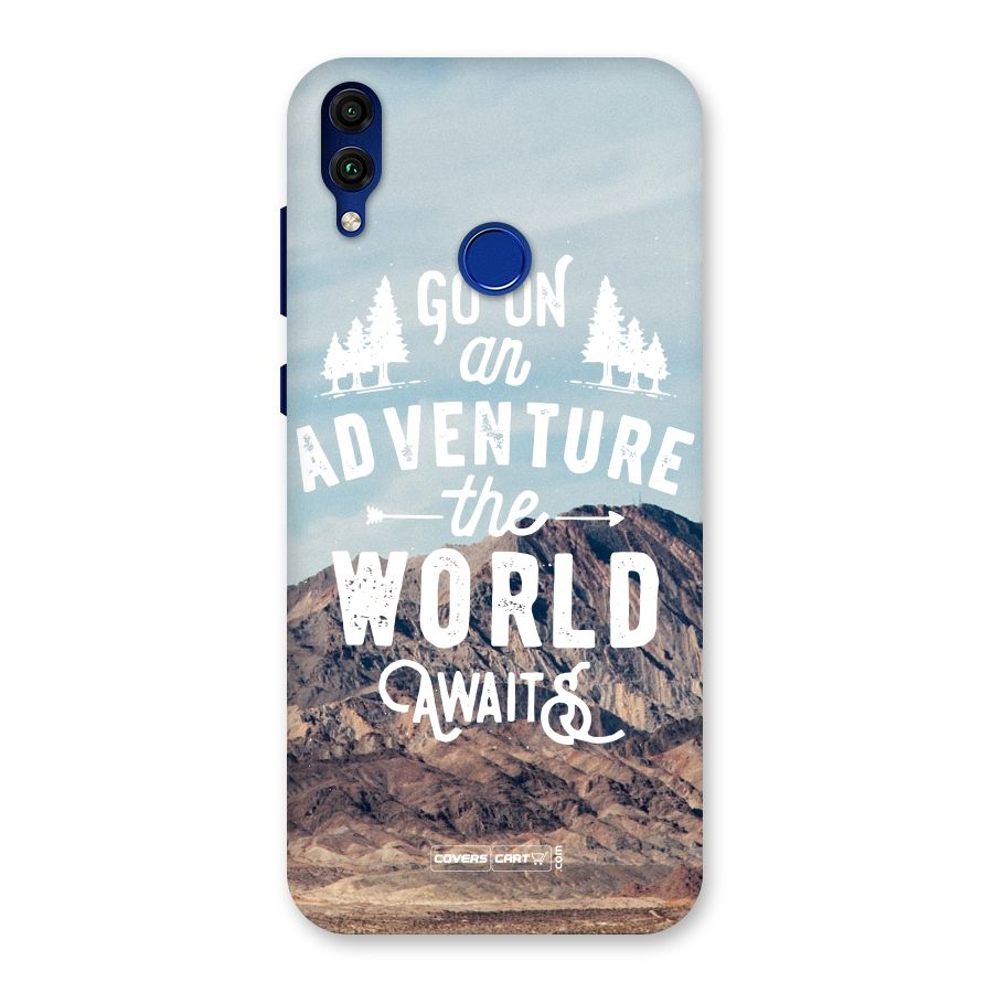 Adventure World Back Case for Honor 8C