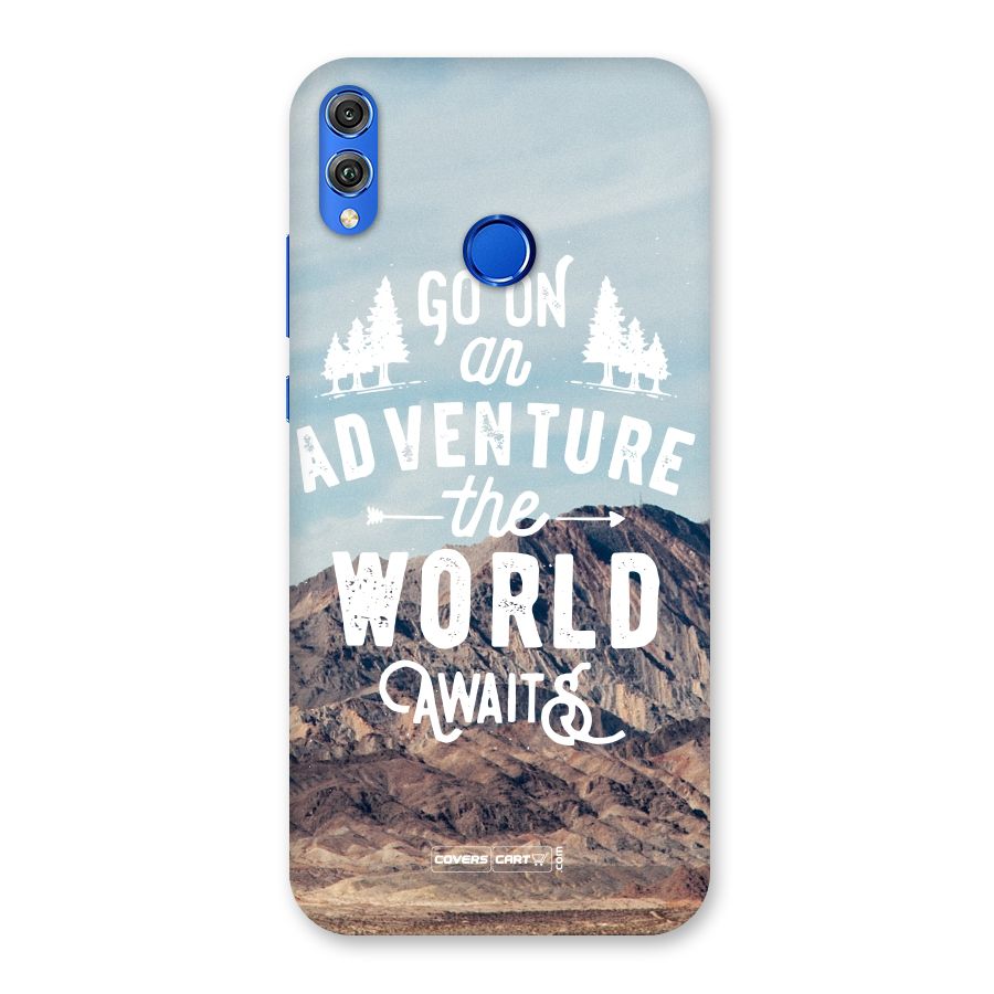 Adventure World Back Case for Honor 8X