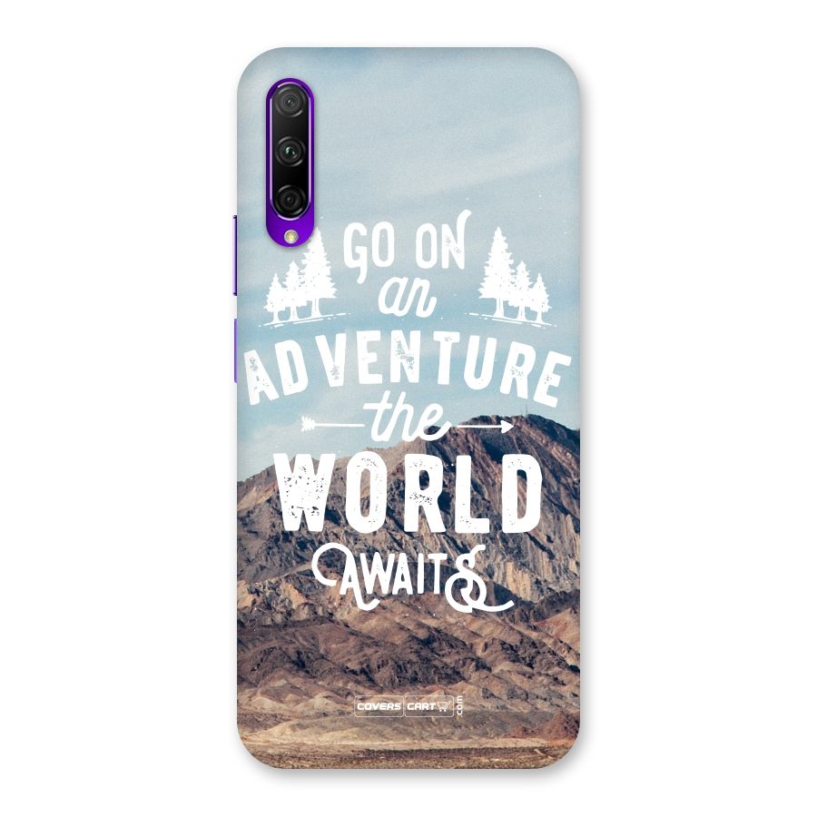 Adventure World Back Case for Honor 9X Pro