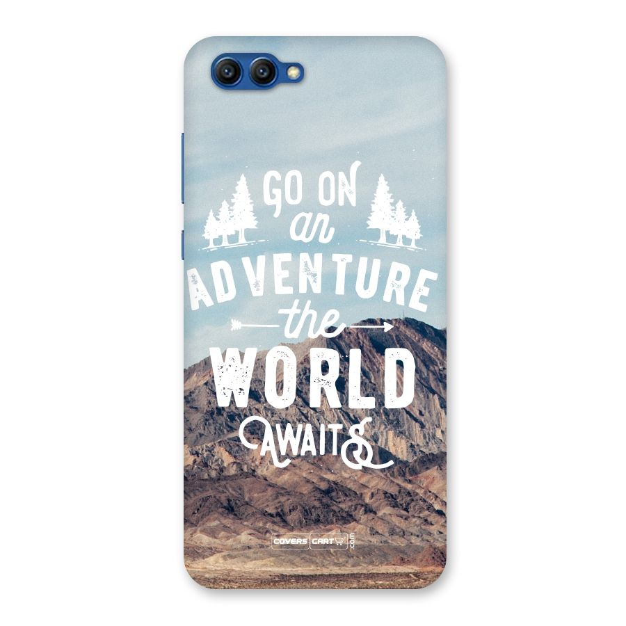 Adventure World Back Case for Honor View 10