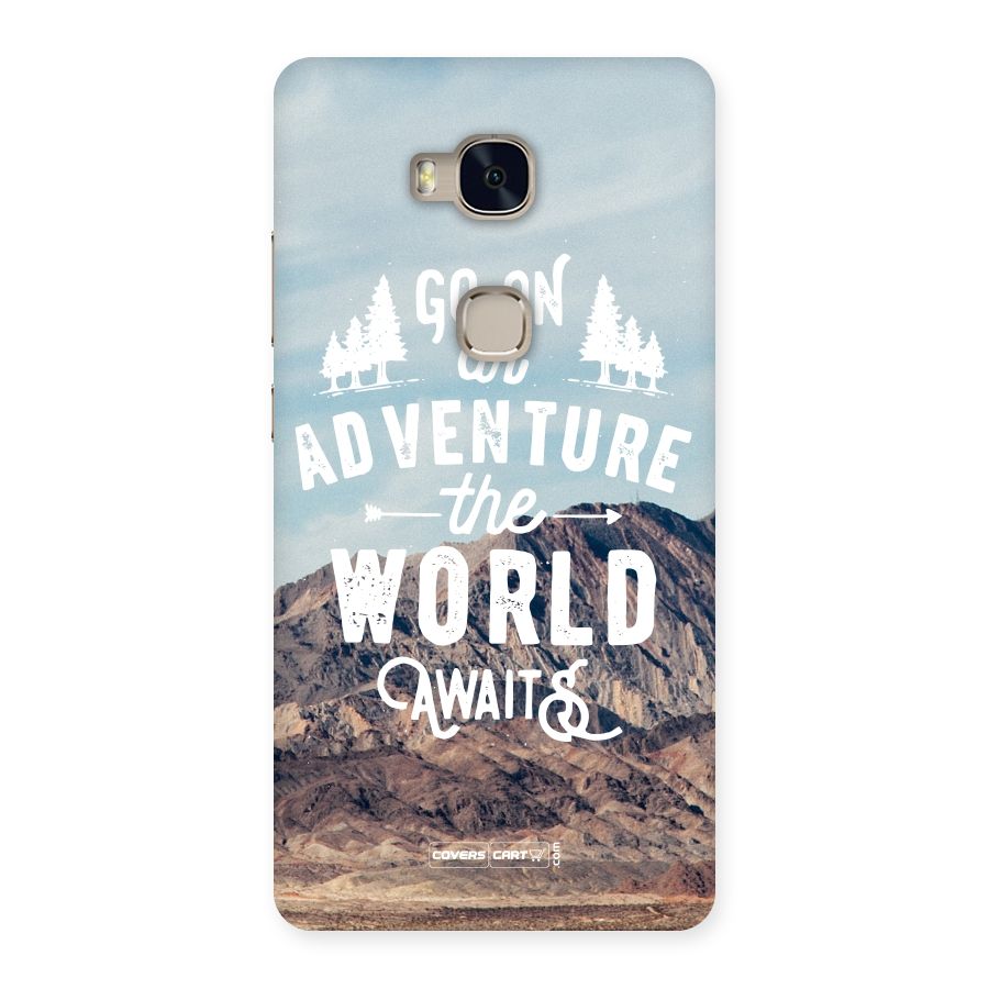 Adventure World Back Case for Huawei Honor 5X