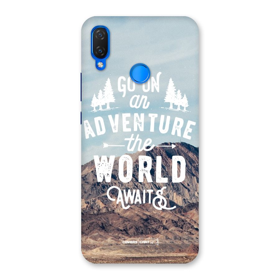 Adventure World Back Case for Huawei P Smart+