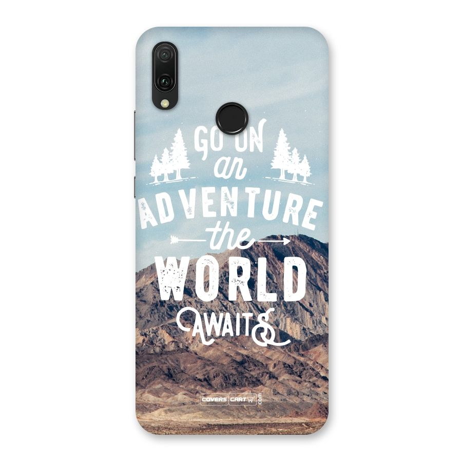 Adventure World Back Case for Huawei Y9 (2019)