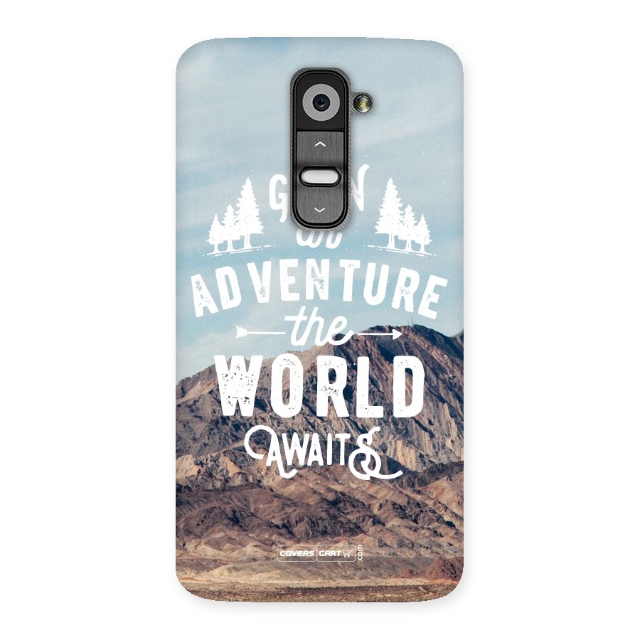 Adventure World Back Case for LG G2