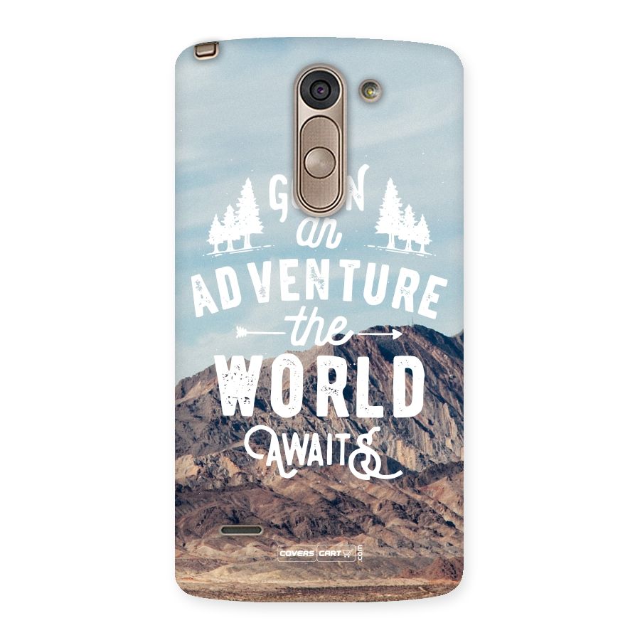Adventure World Back Case for LG G3 Stylus