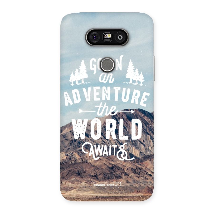 Adventure World Back Case for LG G5