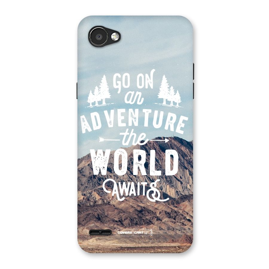 Adventure World Back Case for LG Q6
