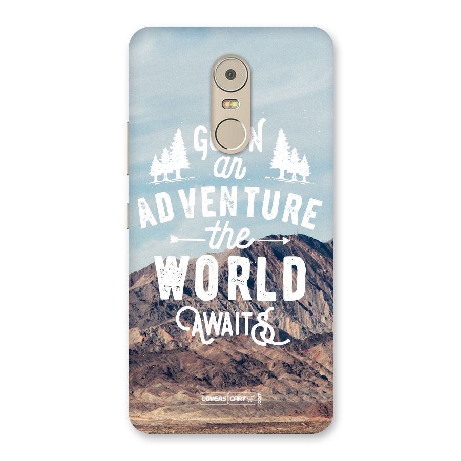 Adventure World Back Case for Lenovo K6 Note