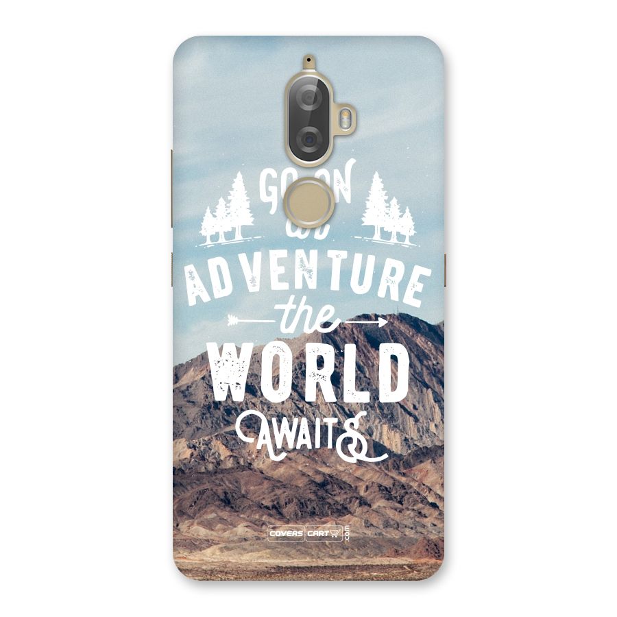 Adventure World Back Case for Lenovo K8 Plus