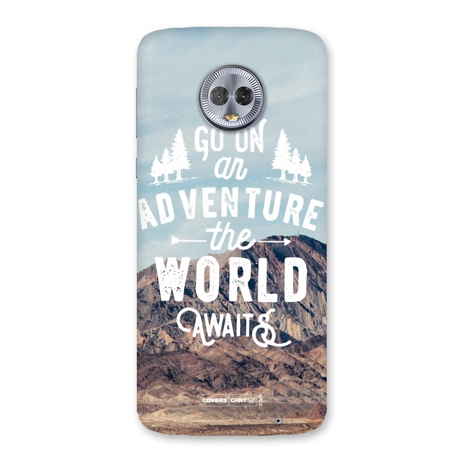 Adventure World Back Case for Moto G6 Plus