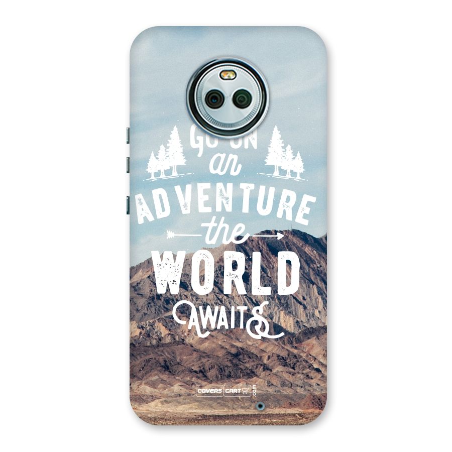 Adventure World Back Case for Moto X4