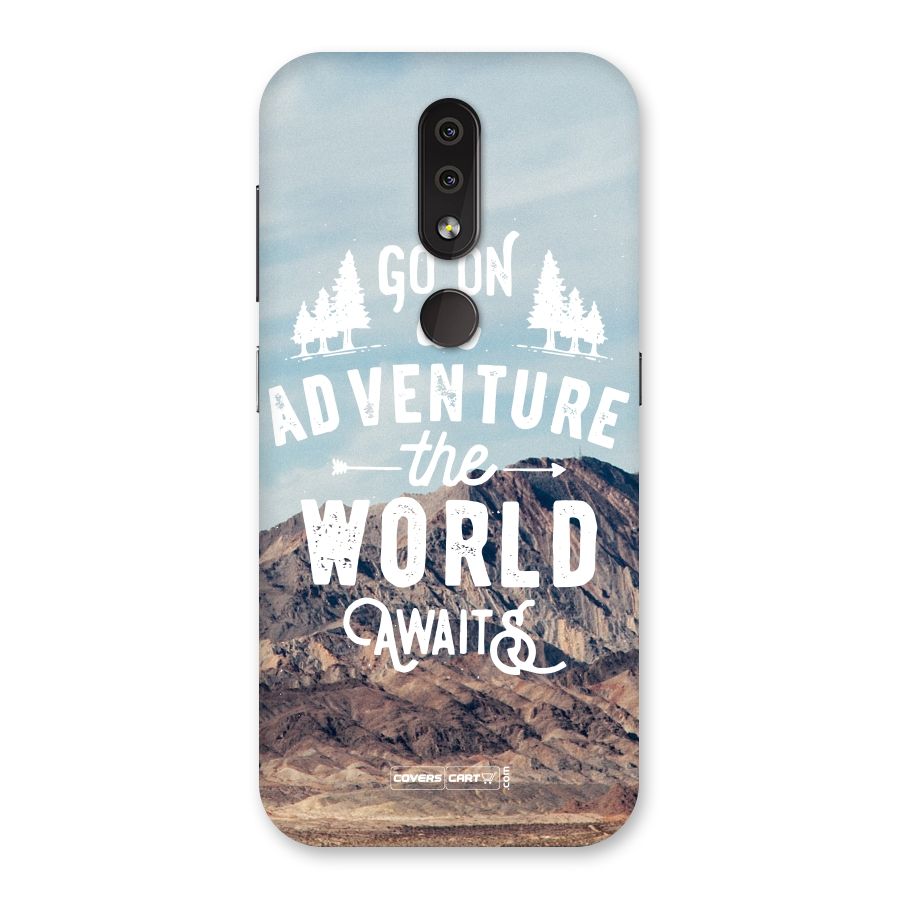 Adventure World Back Case for Nokia 4.2