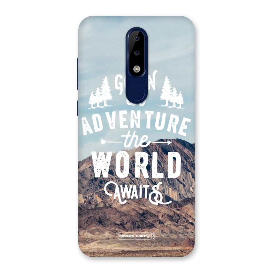 Adventure World Back Case for Nokia 5.1 Plus
