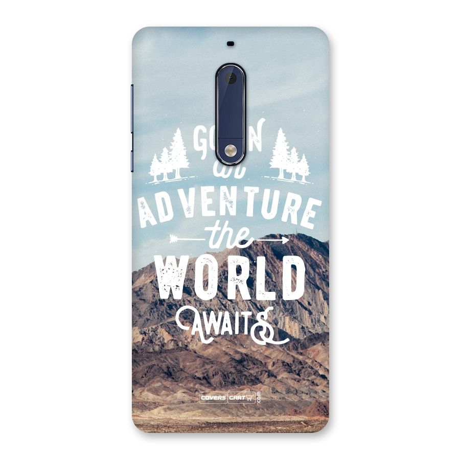 Adventure World Back Case for Nokia 5