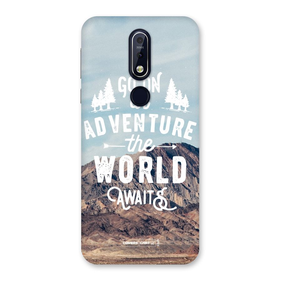 Adventure World Back Case for Nokia 7.1