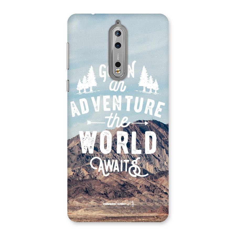 Adventure World Back Case for Nokia 8