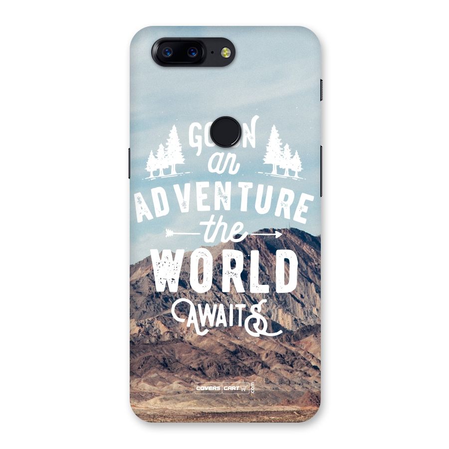 Adventure World Back Case for OnePlus 5T