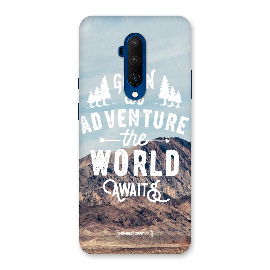 Adventure World Back Case for OnePlus 7T Pro