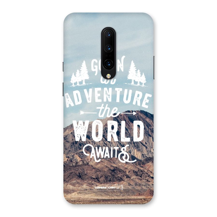 Adventure World Back Case for OnePlus 7 Pro