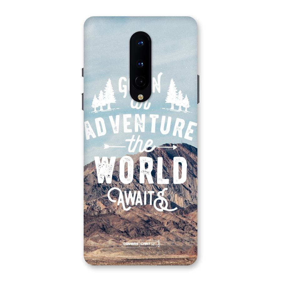 Adventure World Back Case for OnePlus 8