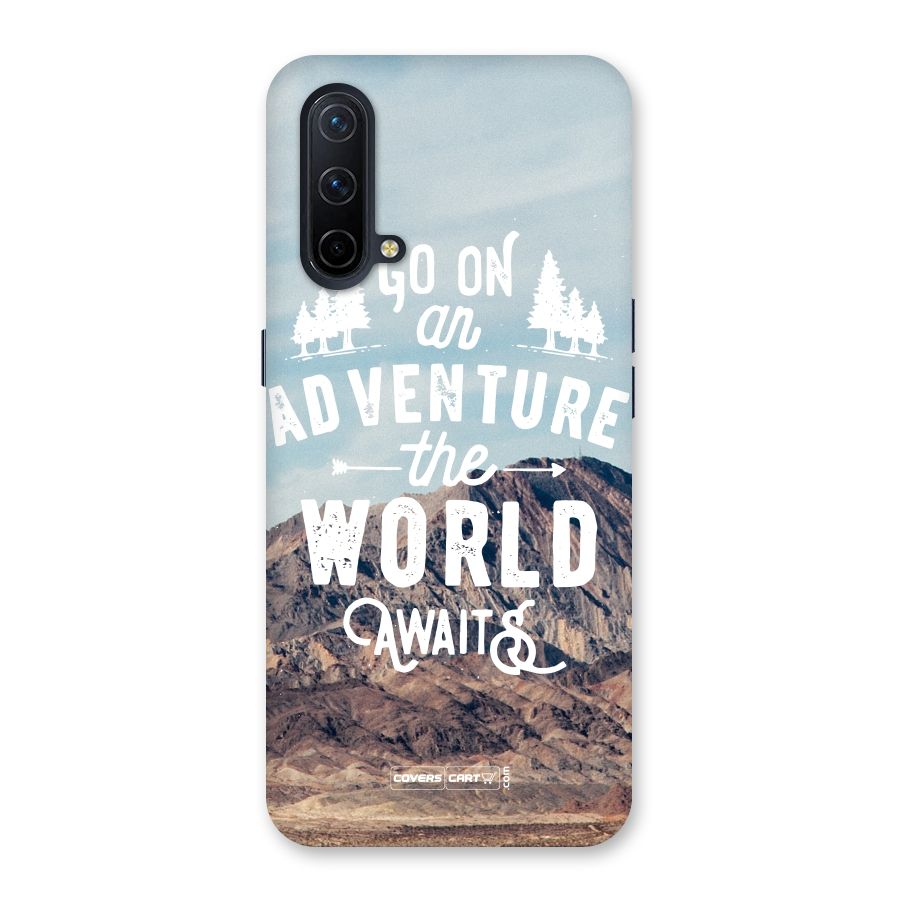 Adventure World Back Case for OnePlus Nord CE 5G