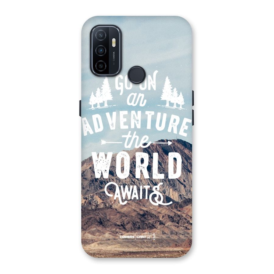 Adventure World Back Case for Oppo A53