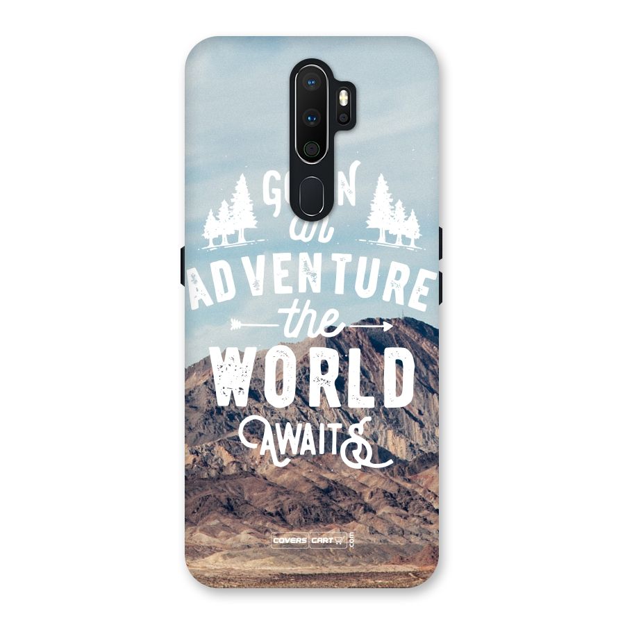 Adventure World Back Case for Oppo A5 (2020)