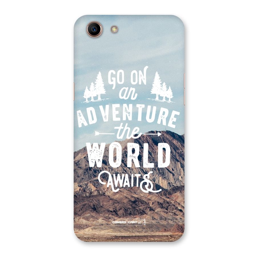 Adventure World Back Case for Oppo A83 (2018)