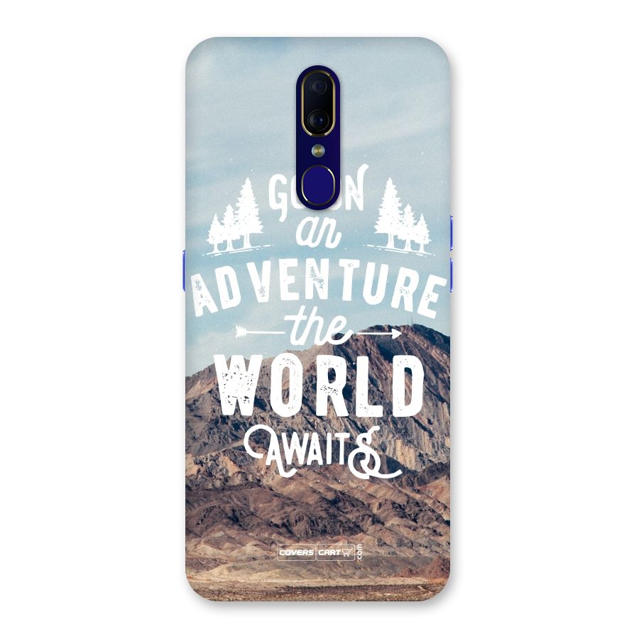 Adventure World Back Case for Oppo A9