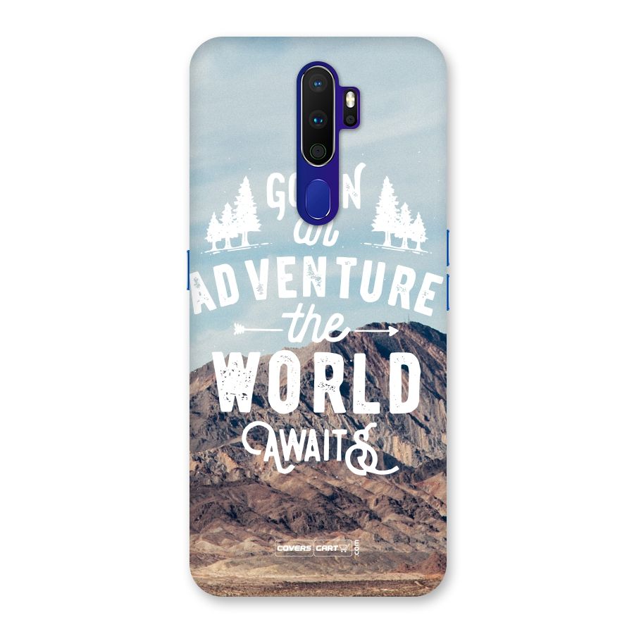 Adventure World Back Case for Oppo A9 (2020)