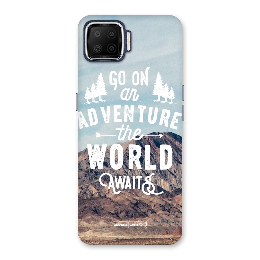 Adventure World Back Case for Oppo F17