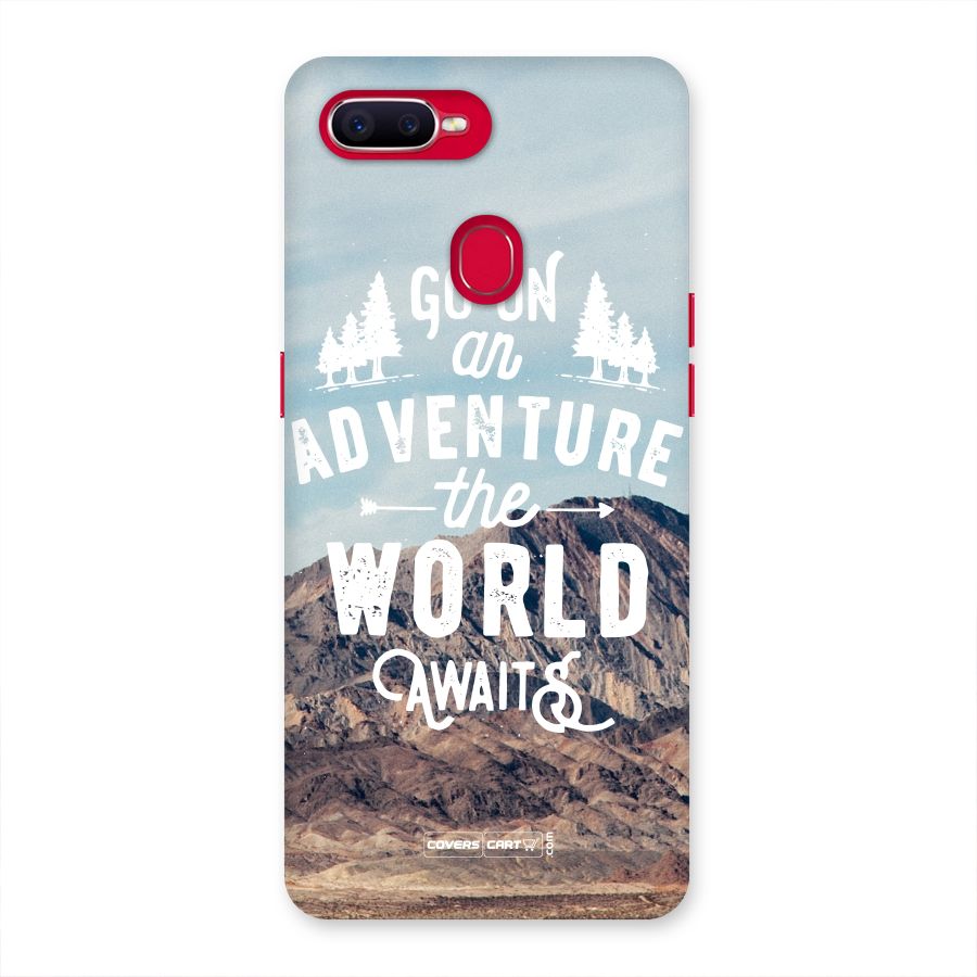 Adventure World Back Case for Oppo F9 Pro