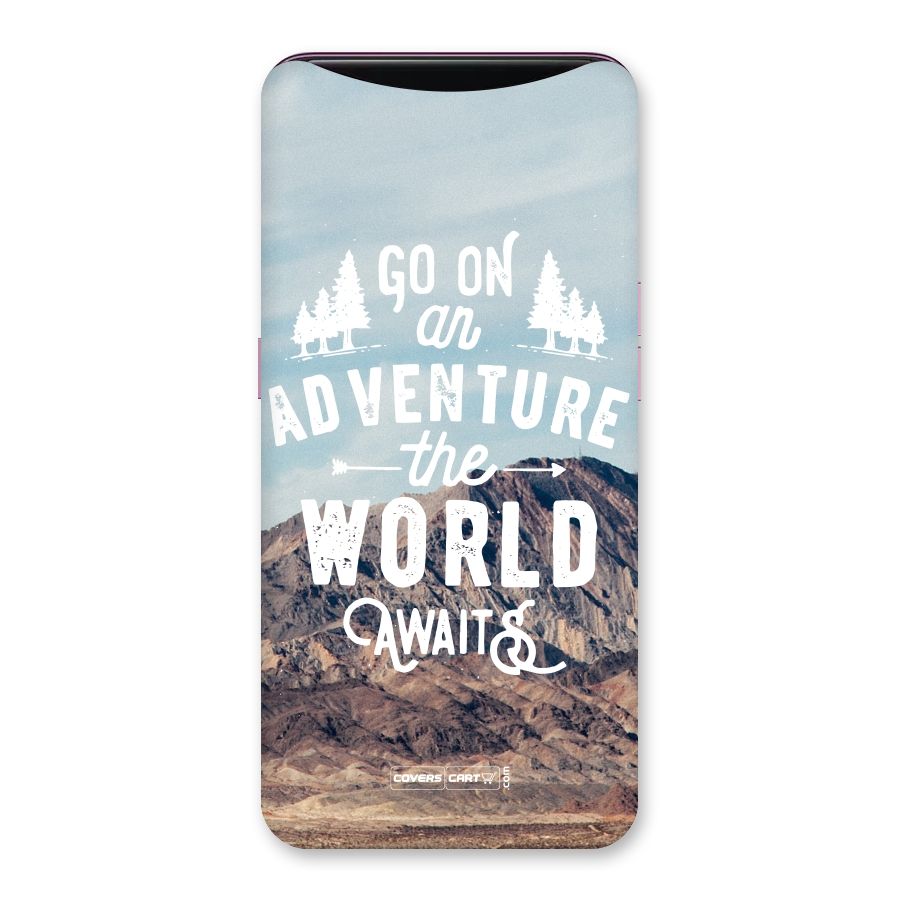 Adventure World Back Case for Oppo Find X