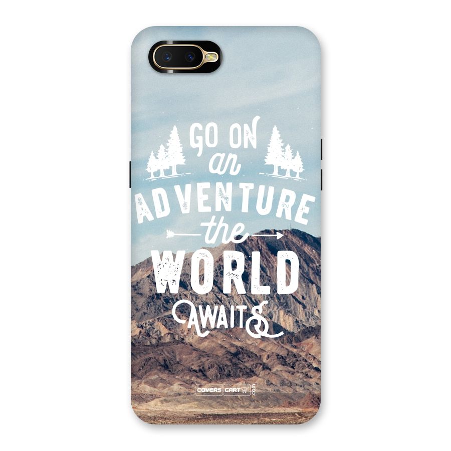 Adventure World Back Case for Oppo K1