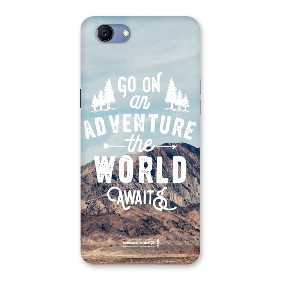 Adventure World Back Case for Oppo Realme 1