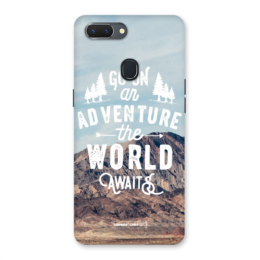 Adventure World Back Case for Oppo Realme 2