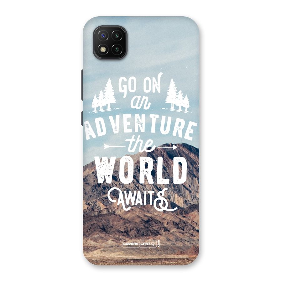 Adventure World Back Case for Poco C3