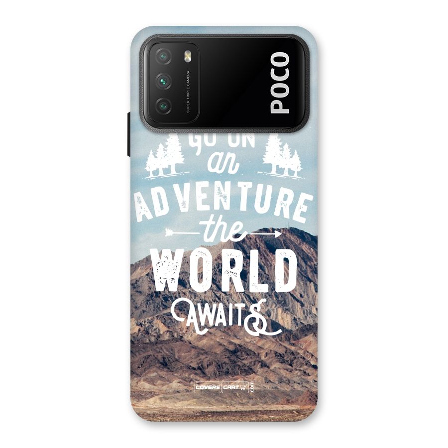 Adventure World Back Case for Poco M3