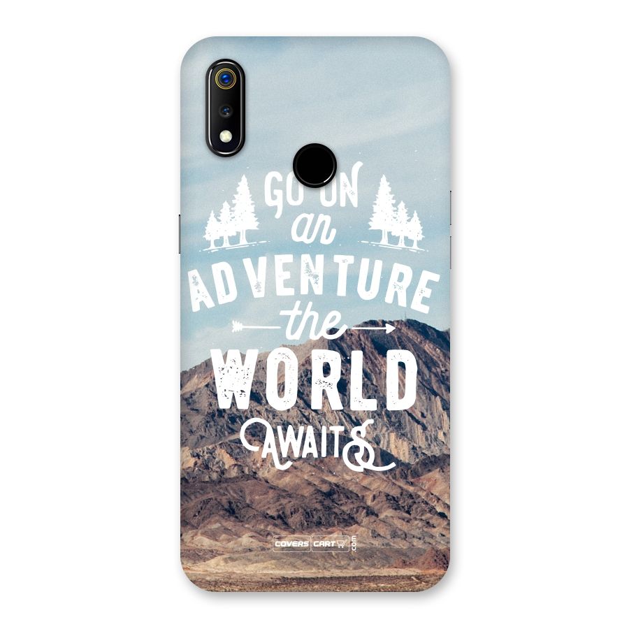 Adventure World Back Case for Realme 3
