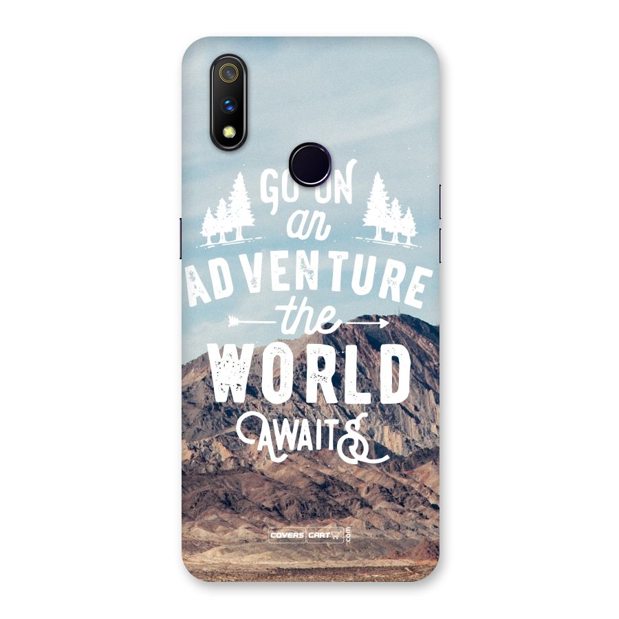 Adventure World Back Case for Realme 3 Pro
