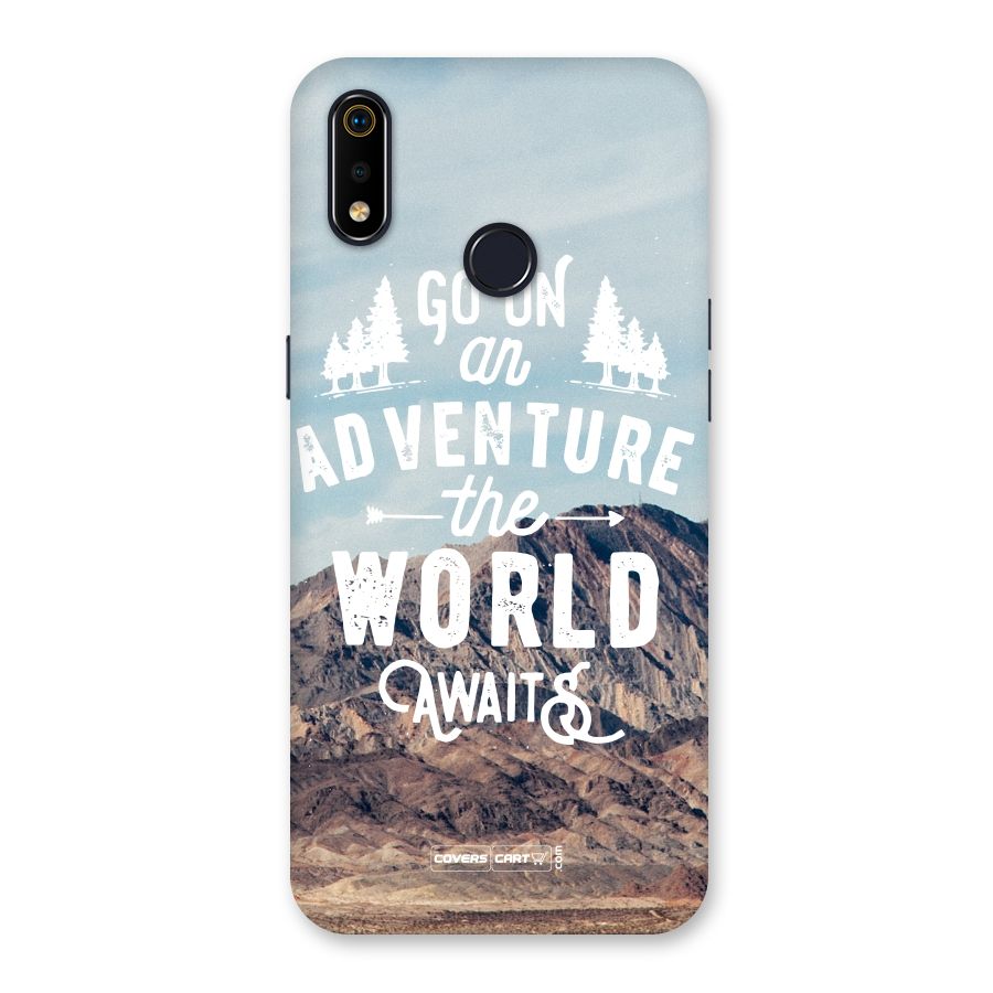 Adventure World Back Case for Realme 3i